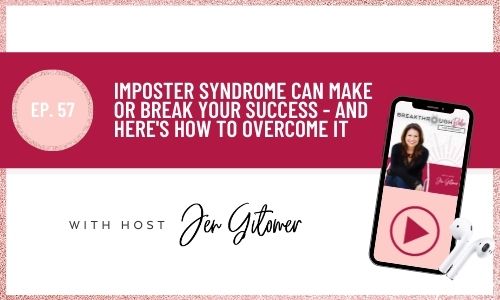 how to overcome imposter syndrome