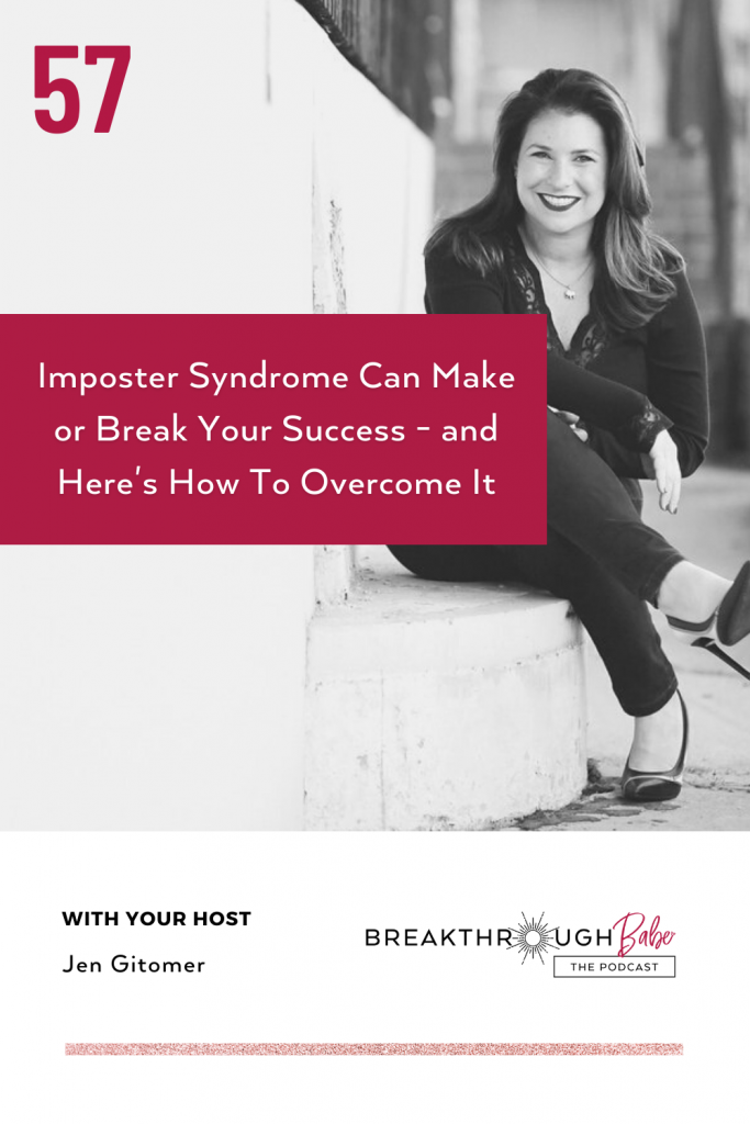 how to overcome imposter syndrome