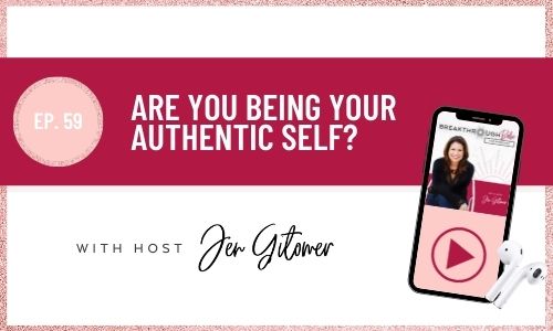being your authentic self